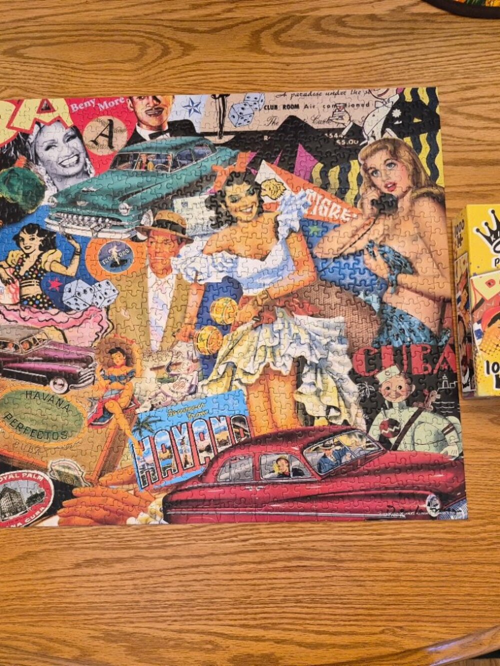 Nelson De La Nuez Pop Art Cuba Jigsaw Puzzle 1000 Pieces